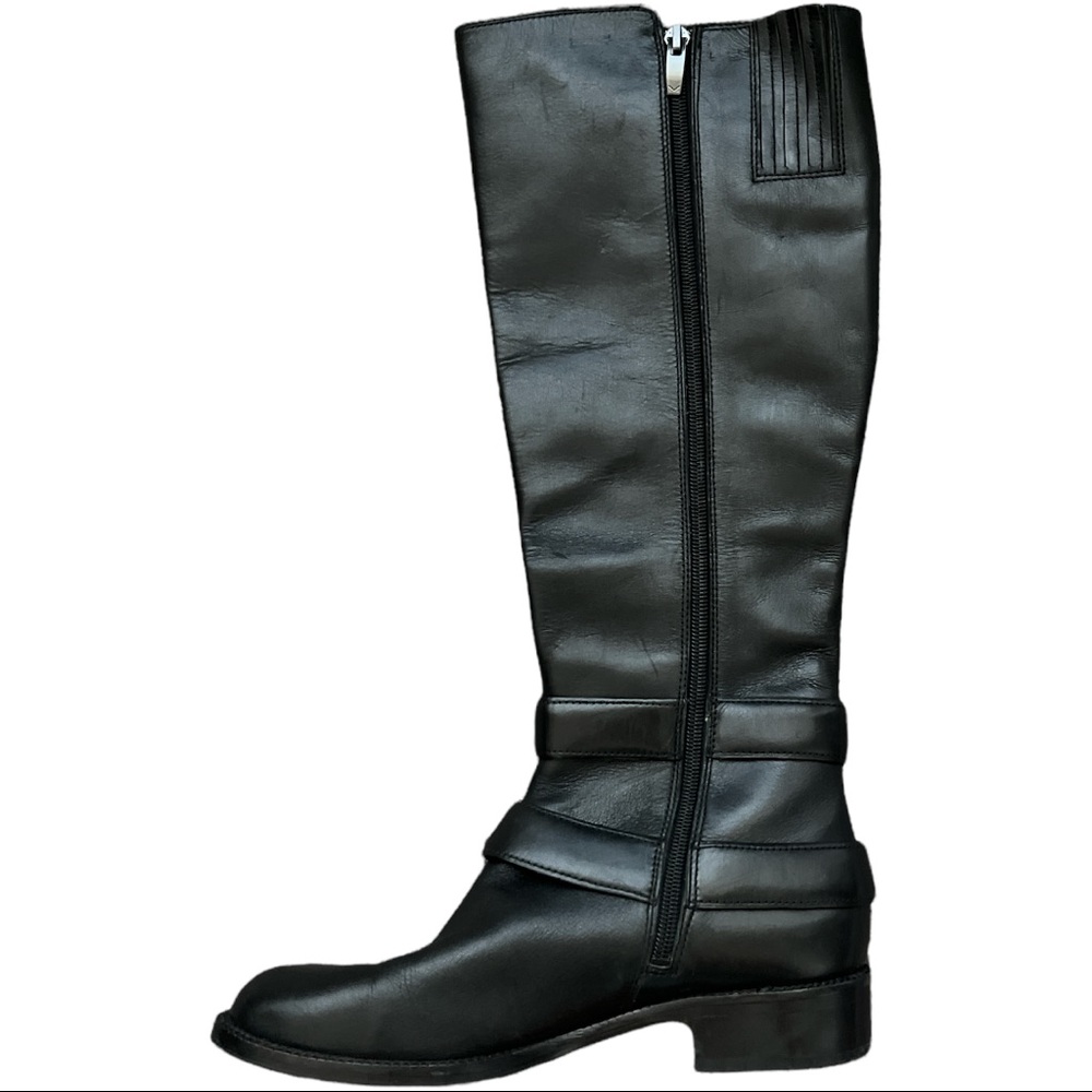 Via Spiga Leather Riding Boots - Picture 2 of 4